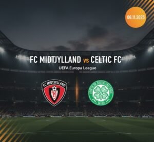 Read more about the article Midtjylland – Celtic Prediction: Betting Odds, Team News, Lineups & Preview 06-11-2025