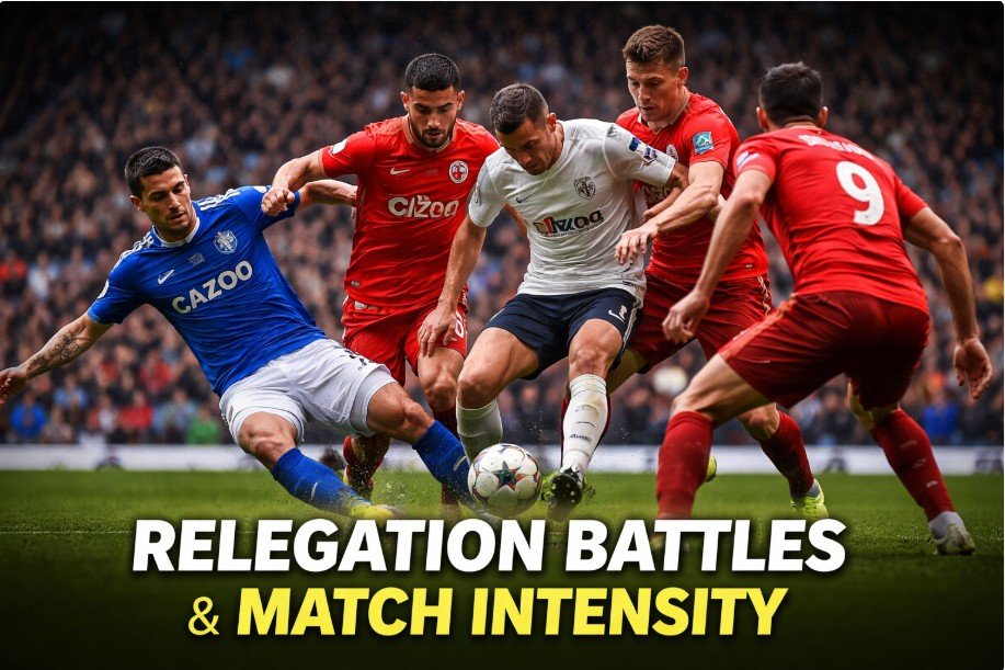 Read more about the article Relegation Battles and Match Intensity