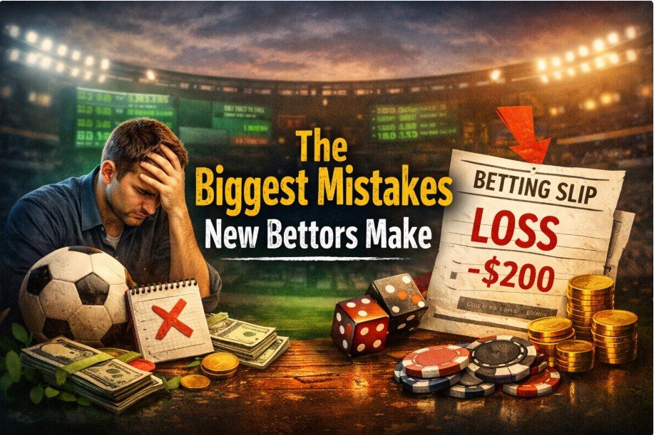 Read more about the article The Biggest Mistakes New Bettors Make