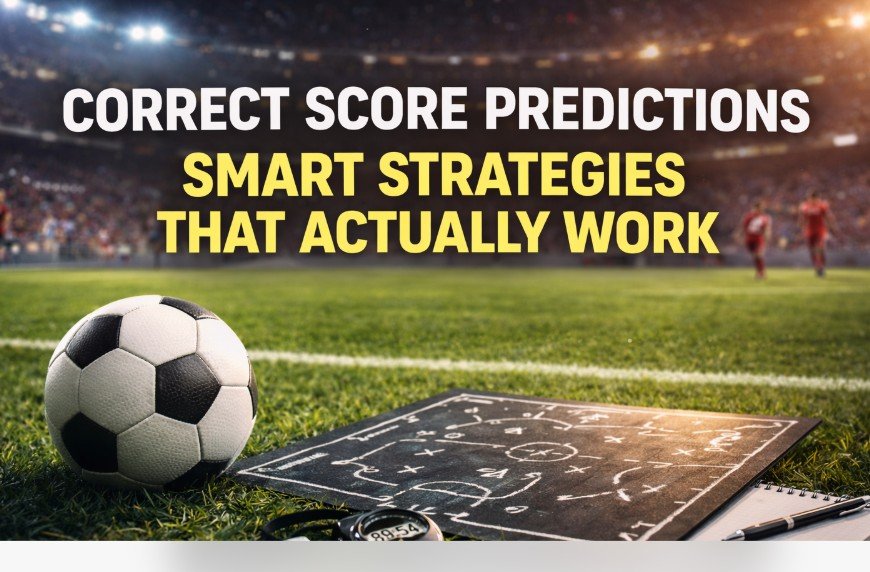 Correct Score Predictions: Smart Strategies That Actually Work