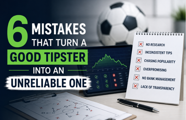 6 Mistakes That Turn a Good Tipster Into an Unreliable One