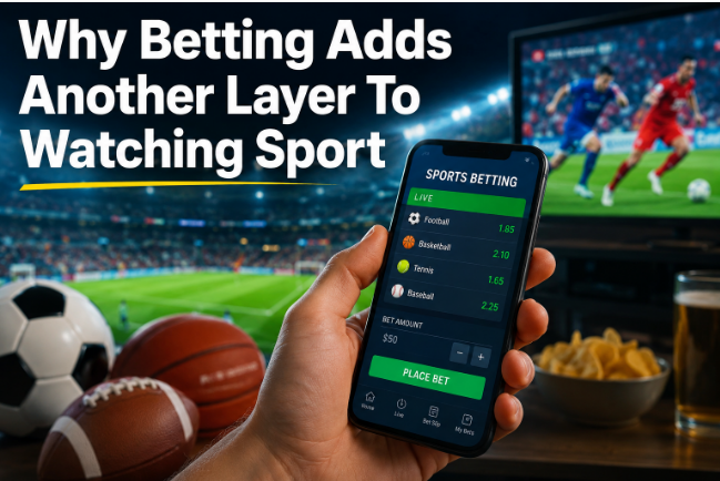 Why Betting Adds Another Layer To Watching Sport
